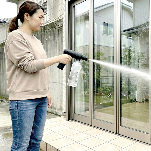 ［ハンディ高圧洗浄機］充電式コンパクトウォッシャー_メイン7
