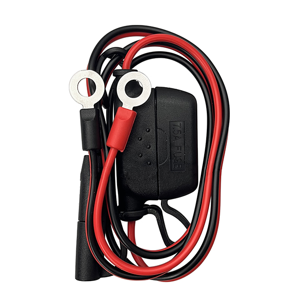 ［No.2726 バイク充電器専用］丸型端子付充電コード