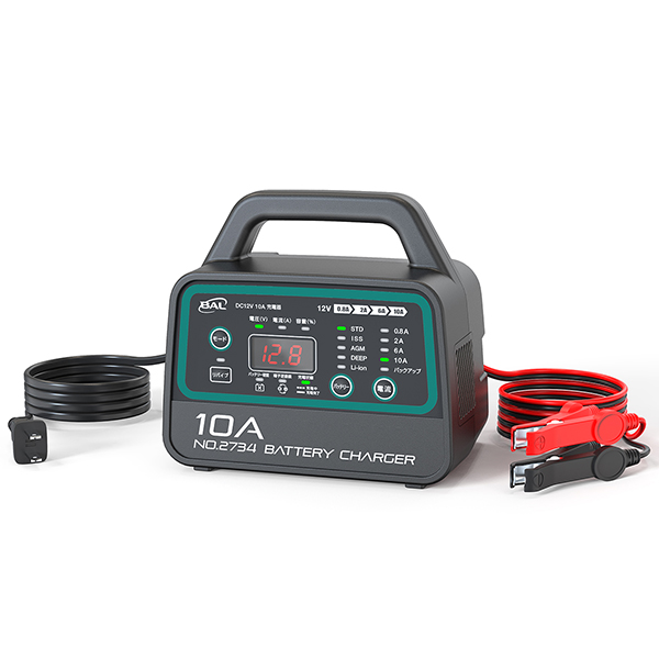 12Vバッテリー専用　DC12V 10A 充電器_メイン2