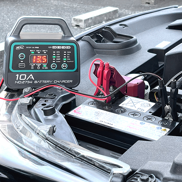 12Vバッテリー専用　DC12V 10A 充電器_メイン5